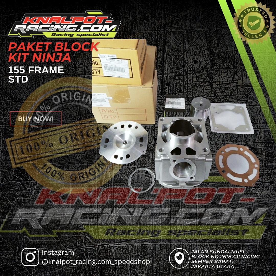 PAKET BLOK KIT NINJA 155 FRAME STD